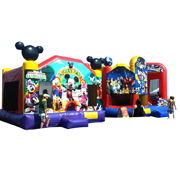 inflatable mickey mouse bouncy castle
